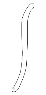 893809937 - Body: Drain Hose for Audi: 90, 90 Quattro, A3, A3 Quattro, A4, A4 Quattro, A5, A5 Quattro, A6, A6 Quattro, Allroad Quattro, Cabriolet, RS4, RS5, S4, S5, S6 Image