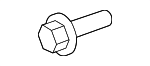 N10451408 - Belts &amp; Cooling: Engine Coolant Pipe Bolt for Porsche Image