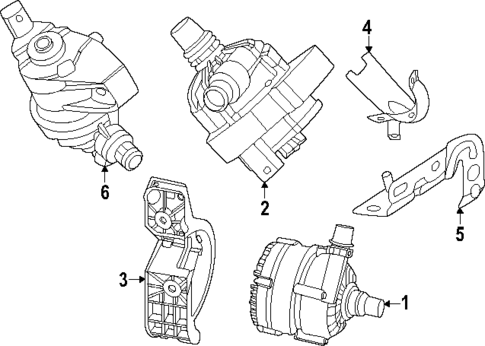 Water Pump for 2025 Mini Countryman #1