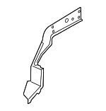 8W0802850A - Body: Side Plate for Audi: A4, A4 allroad, A4 Quattro, A5 Quattro, A5 Sportback, RS5, RS5 Sportback, S4, S5, S5 Sportback Image