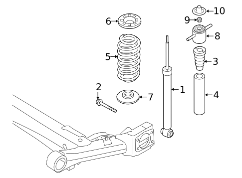 Rear Suspension for 2019 Hyundai Kona #2
