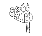 6905622171 - Body: Cylinder &amp; Keys for Toyota: Avalon Image