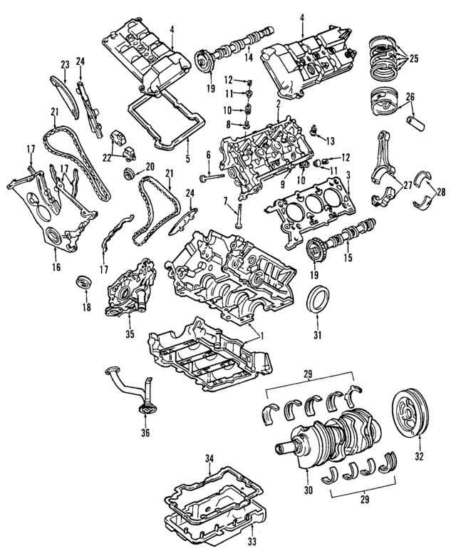 F6RZ6622AA - Engine: Oil Pick-Up for Ford Image