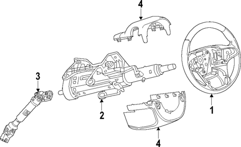Steering Wheel for 2011 Buick LaCrosse #0