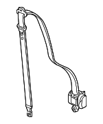 89022240 - Electrical: Belt &amp; Retractor for Hummer: H2 Image image