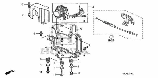 Accelerator Sensor for 2011 Honda Ridgeline #0