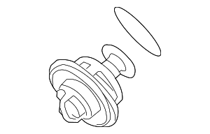 30720083 - : Thermostat Unit for Volvo: S80, XC90 Image