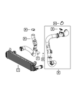 68188891AA - : Hose Clamp for Mopar Image
