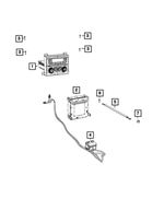 5091062AB - Electrical: Ground Strap for Mopar Image