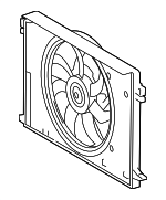 16360F0240 - Belts &amp; Cooling: Engine Cooling Fan Assembly for Lexus Image
