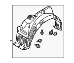 MN150569 - : Fender Liner for Mitsubishi: Lancer Image