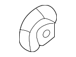 873476CA0A - Body: Recline Lever Retainer for Nissan Image