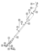 68310876AA - Exhaust: Exhaust Extension Pipe for Mopar Image