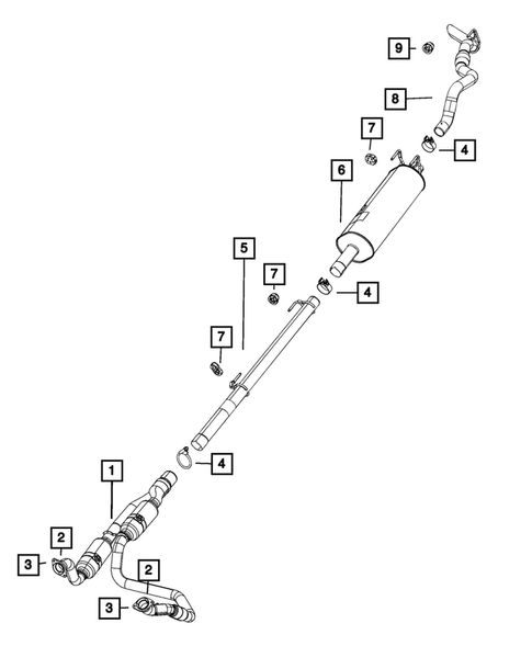 Exhaust System for 2022 Ram 3500 #0
