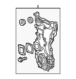 113100V010 - : 2010-2011 Toyota Camry - Timing Cover for Toyota: Camry Image