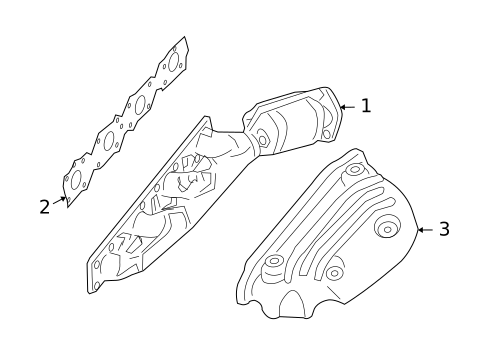 Exhaust Manifold for 2009 Suzuki Equator #0