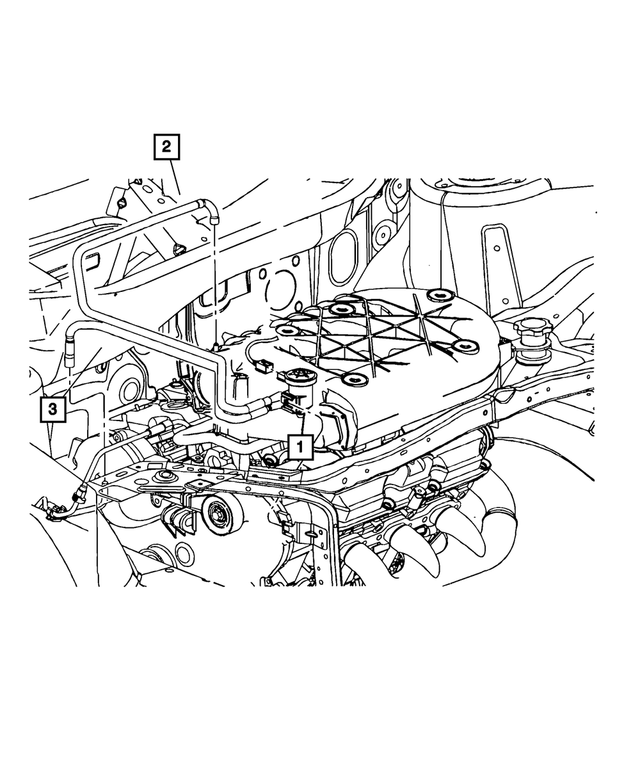 4880265AC - Emission Controls: Vacuum Tube for Mopar Image image