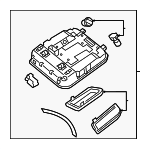 92800A9200DAA - : Overhead Console for Kia: Sedona Image