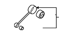 41023AC010 - Engine: Engine Support Rod for Subaru Image