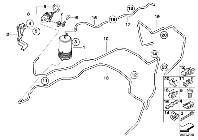 32732351504 - : Hose Clamp for BMW-Motorrad Image