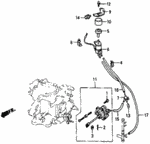 16181PC3781 - Body/Air Conditioning: PIN, SPLIT (1.2) for Honda Image image