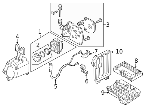 Brackets, Flanges & Hangers for 2013 Audi A8 Quattro #0