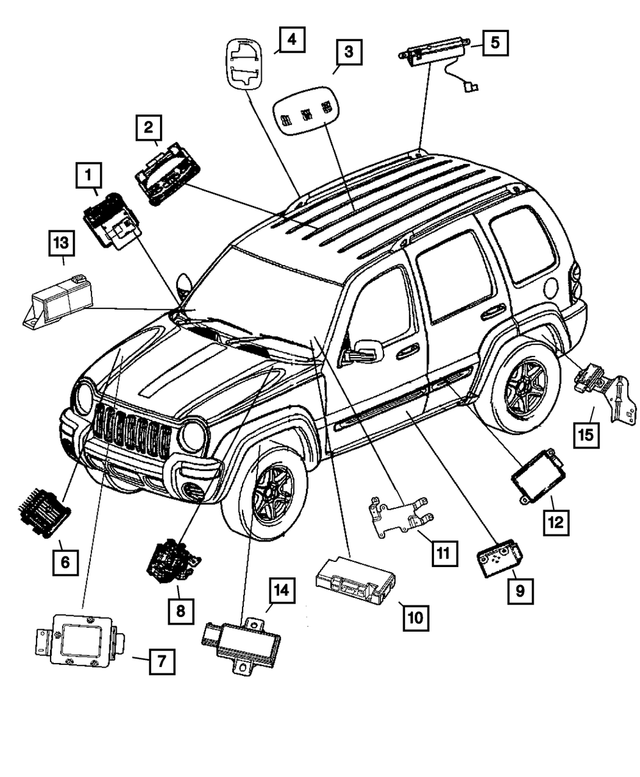 56038526AG - Electrical: Antenna for Mopar Image
