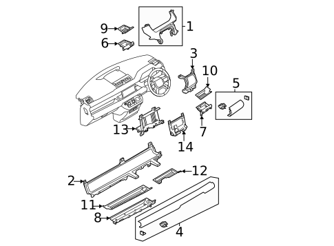 Instrument Panel for 2020 Land Rover Defender 90 #0