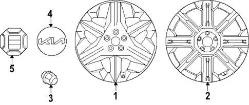 Wheels for 2025 Kia EV6 #0