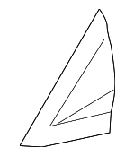 86180A5100 - Body: Corner Trim for Hyundai Image