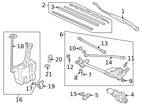 Wipers for 1999 Honda Accord #0