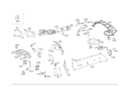 Screening Plates for 2018 Mercedes-Benz AMG GT R #0