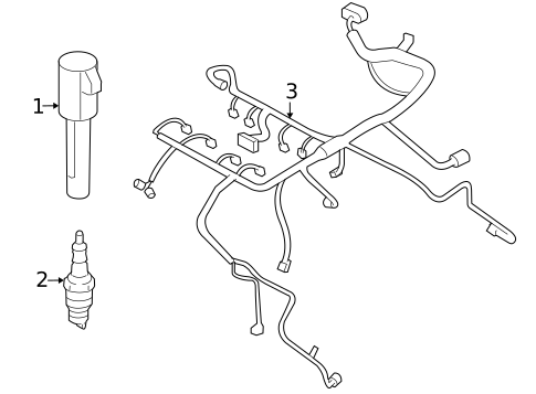 Secondary Ignition for 2007 Mercury Mariner #0