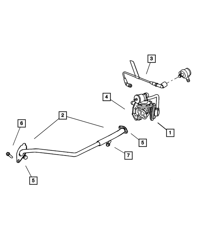 4591430AA - Emission Systems: Egr Valve for Mopar Image image