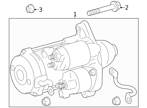 Starter & Related Components for 2023 Toyota GR Corolla #0