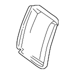 20291009393B32 - Body: Seat Back Cover for Mercedes-Benz Image