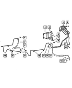 52129305AA - : Brake Tube, Secondary for Mopar Image