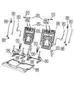 Recliner Shield, Left, Inboard