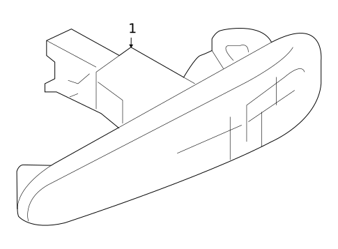 Side Repeater Lamps for 2013 Mitsubishi Lancer #0