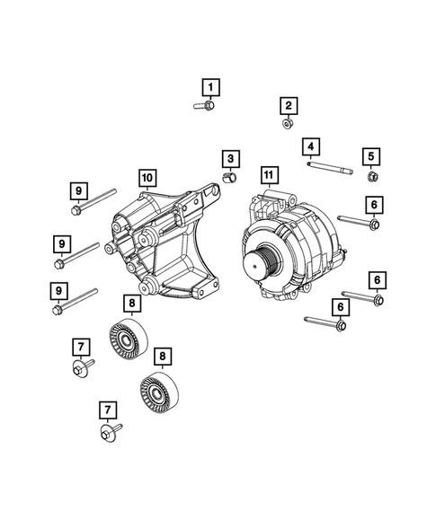 Generators/Alternators for 2023 Ram 1500 #0