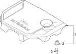 140417KB0C - : Engine Cover for Nissan Image