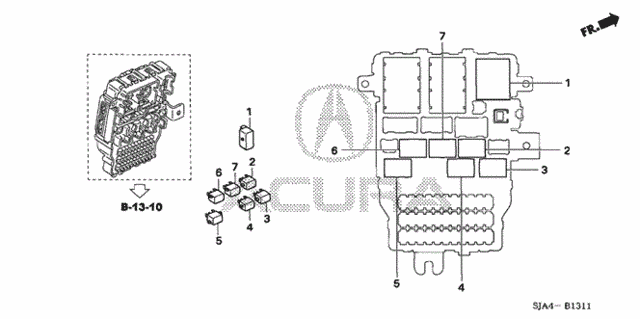 Control Unit (Cabin) (2) for 2012 Acura RL #0