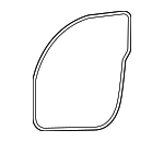 TM62WL8AA - Body: Body Weather-strip for Chrysler: PT Cruiser Image