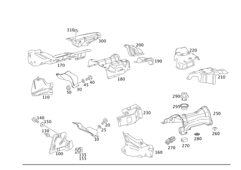 Screening Plates for 2009 Mercedes-Benz ML320 #0