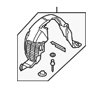 868113F000 - : Fender Liner for Kia: Amanti Image