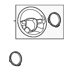 8K04190916PS - Steering: Steering Wheel for Audi: A3, A3 Quattro Image
