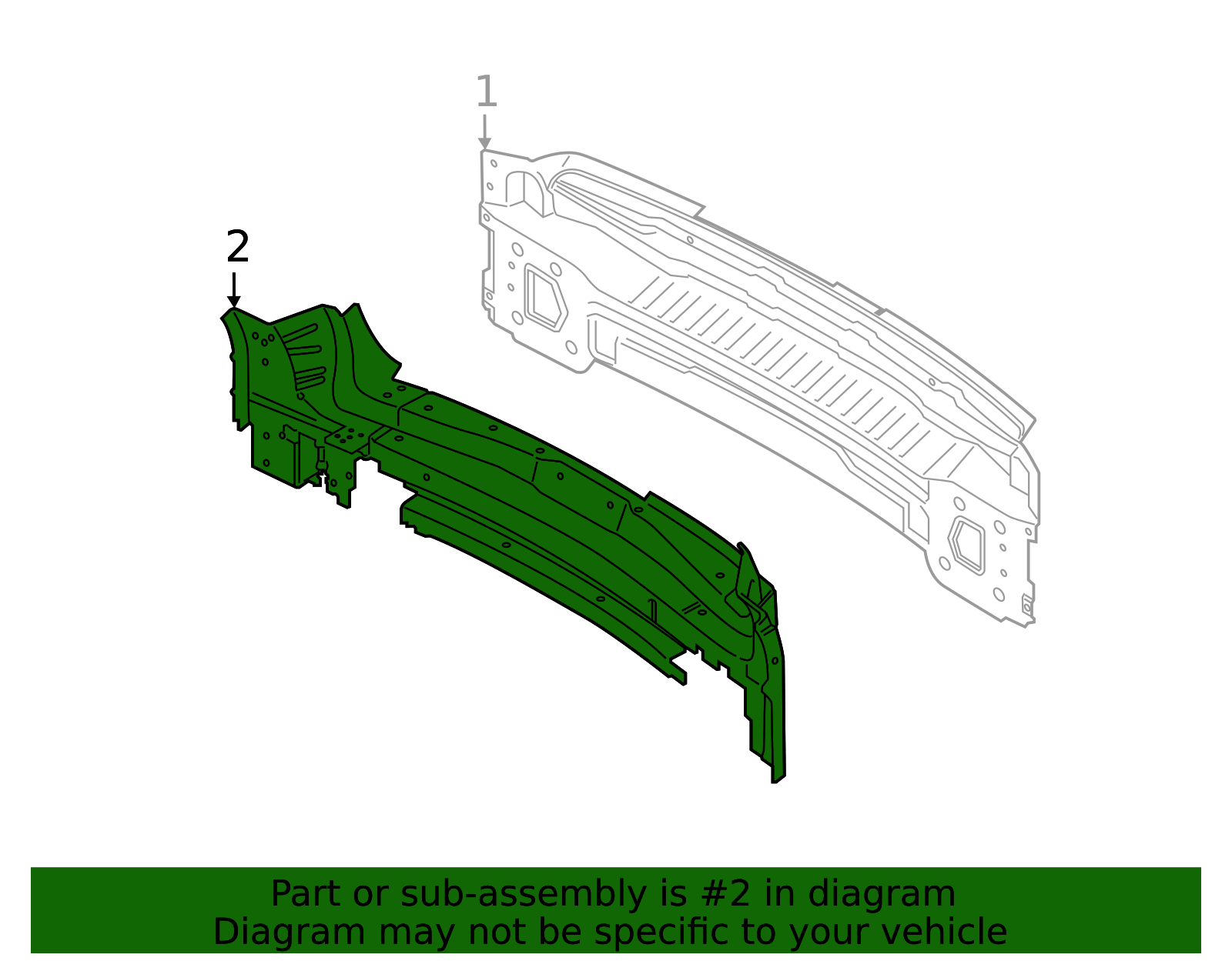 Reinforced Panel - Porsche (9Y0-813-253-DY-GRV)