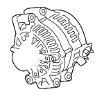 12318571358 - : Alternator for BMW: 530e, 530e xDrive, 530i, 530i xDrive, 540d xDrive, 540i, 540i xDrive, 640i xDrive Gran Turismo, 740i, 740i xDrive, M2, M3, M4, X3, X4 Image