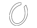 402140B000 - Brakes: Bearing Snap Ring for Nissan: Quest Image