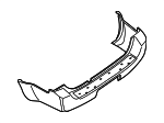 85022ZS00E - : Bumper Cover for Nissan: Pathfinder Image